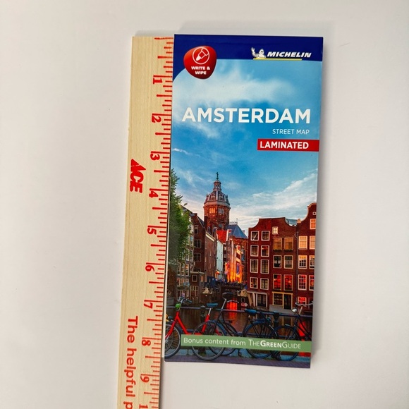 Amsterdam Set Michelin Street Map and Rick Steves Pocket Guidebook Travel - Picture 11 of 16
